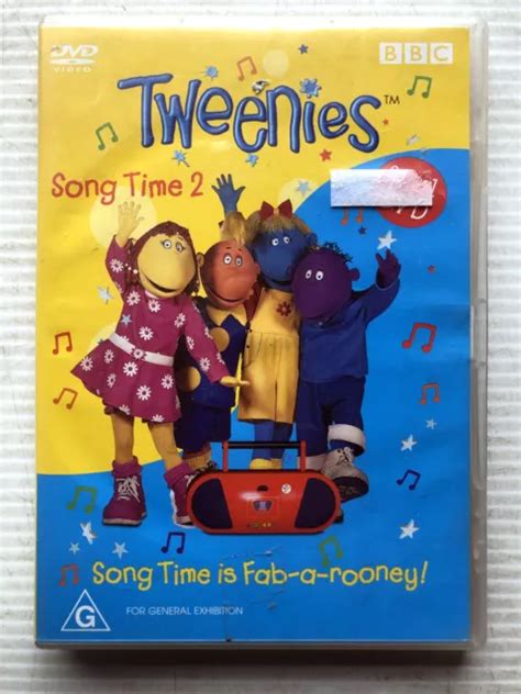 Tweenies Song Time 2 Song Time Is Fab A Rooney Dvd 2001 Pal Region 4 £13 94 Picclick Uk