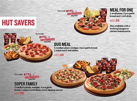 Pizza Hut Menu Price List