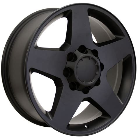 Silverado Wheels - HD Wheels 8 Lug CV91B 20x8.5 Satin - Chevy Silverado Rims