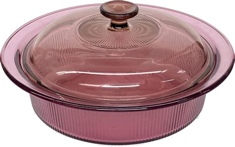 Amazon Corning Vision Visions Cranberry L Casserole W Glass