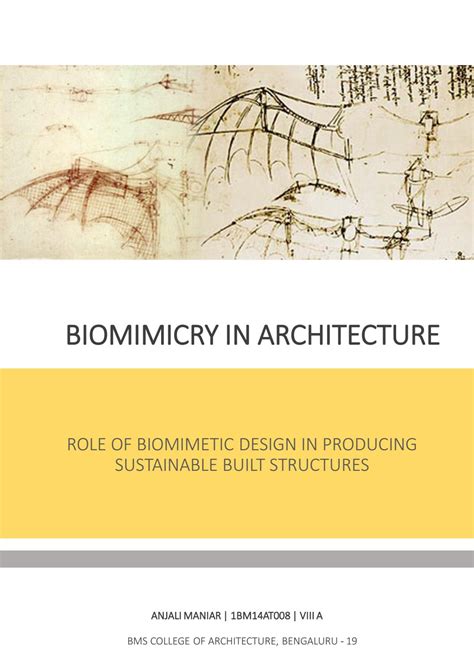 Biomimicry Design Architecture