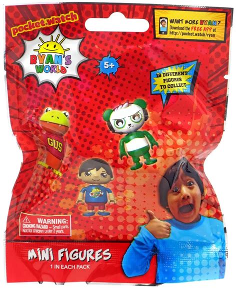 Ryans World Series 1 Mini Figure Mystery Pack Forever Clever Inc Toywiz