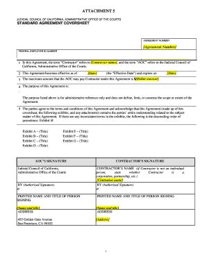 Fillable Online Courts Ca Attachment California Courts State Of