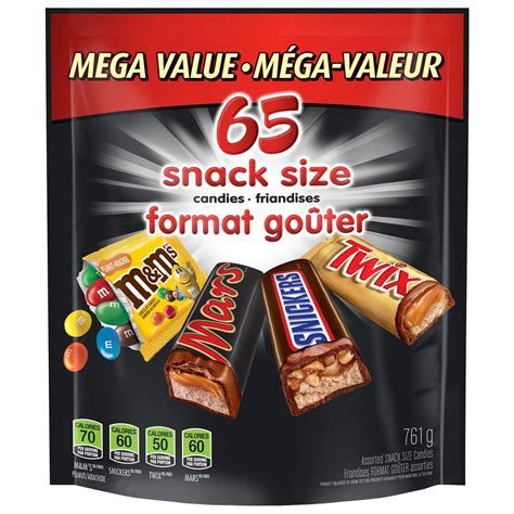 Mars Variety Assorted Fun Size Chocolate Candies Mega Value 65ct