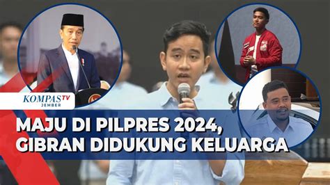 Presiden Jokowi Kaesang Hingga Bobby Beri Dukungan Gibran Dalam