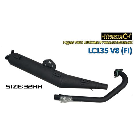 LC135 HYPERTECH ULTIMATE PRESSURE EXHAUST LC135 V1 V7 LC135 V8 FI