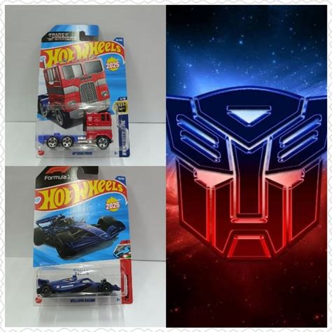 Jual Hot Wheels LOT F Optimus Prime Transformers Williams Racing