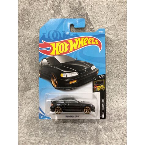 Jual Hot Wheels Honda CR X Hitam Nightburnerz Shopee Indonesia