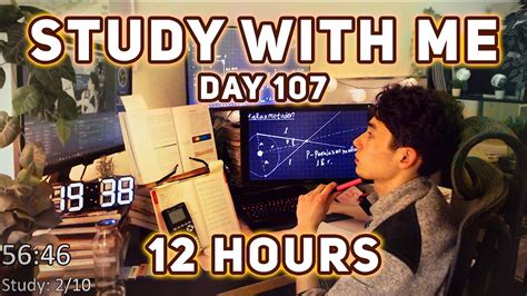 Live Hour Day Study With Me Pomodoro No Music Rain