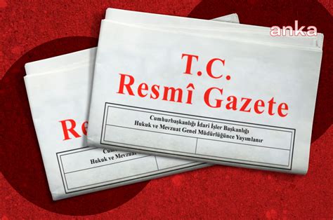 Atama Ve G Revden Alma Kararlar Resmi Gazetede Yay Mland