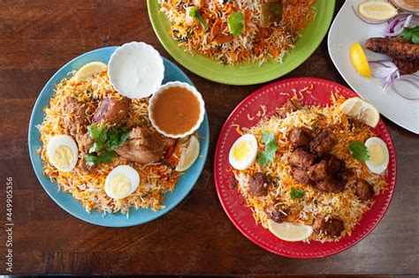 Indian food feast Stock Photo | Adobe Stock