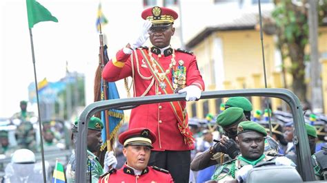 Gen Brice Oligui Nguema Who Is Gabons Coup Leader Bbc News