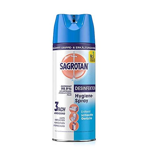 Sagrotan Hygiene Spray X Ml Im Desinfektionsspray Vergleich