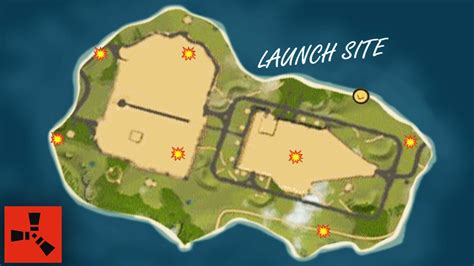 Solo Rust But The Map Is Just Launch Site Youtube