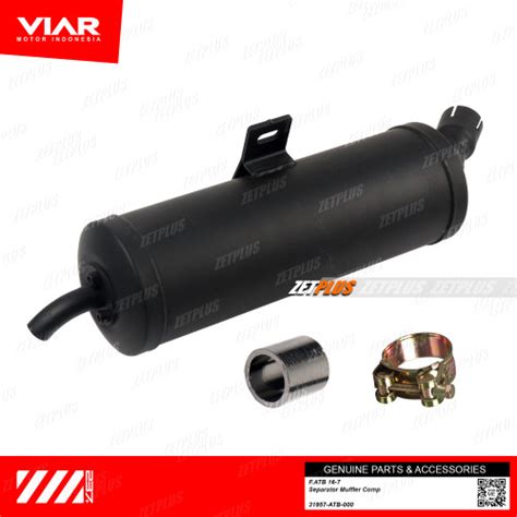 Jual SEPARATOR MUFFLER COMP ATV VIAR Knalpot Slip On Razor Original