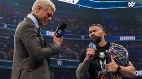 4 Reasons Why Roman Reigns Should Never Lose To Cody Rhodes