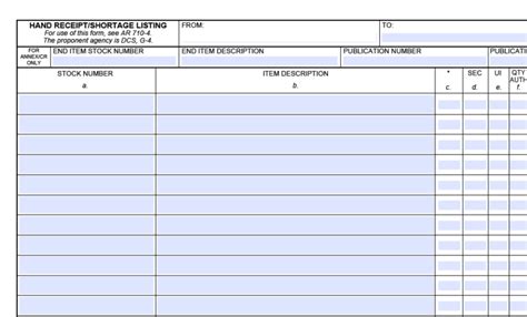 DA FORM 2062 Fillable Army Pubs 2062 PDF DA Forms 2024