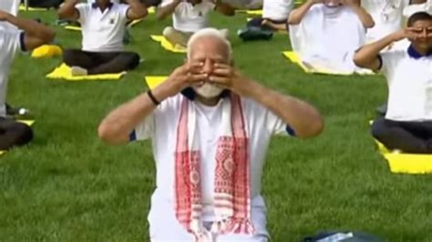 Highlights International Yoga Day 2023 PM Modi Thanks People For Big