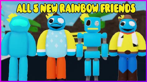 NEW Rainbow Friends Morphs ALL 5 NEW RAINBOW FRIENDS UPDATE