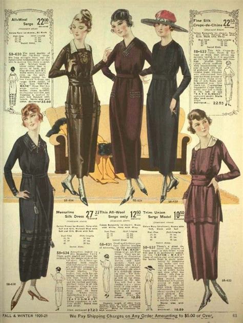 1920s Winter Fashion Dresses And Clothing Winter Fashion Edwardian