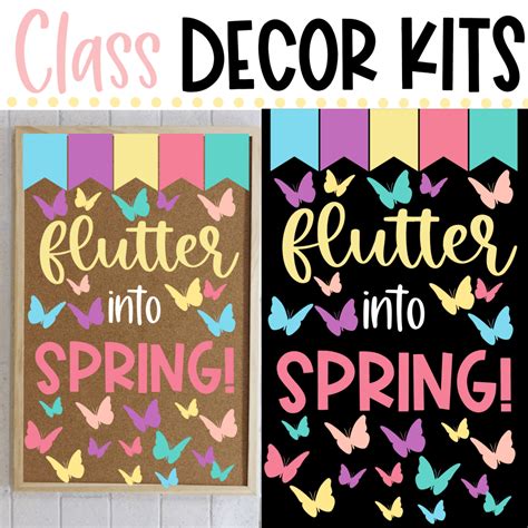 Spring Classroom Decor Ideas - The Pretty Little Classroom