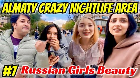 Crazy Nightlife Area Of Almaty Best Place Of Almaty Kazakhstan Russiangirl Arbat Street