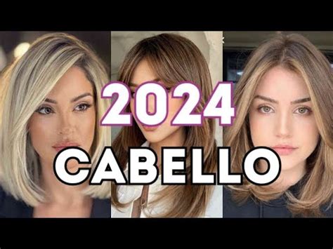 50 CORTES De CABELLO 2024 TENDENCIAS CABELLO Mujer YouTube