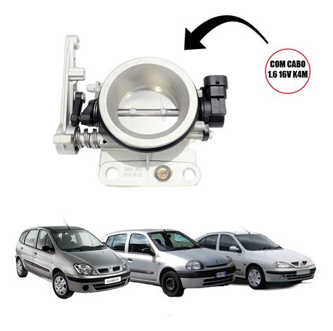 Corpo Borboleta Tbi Renault Megane Clio Scenic V K M