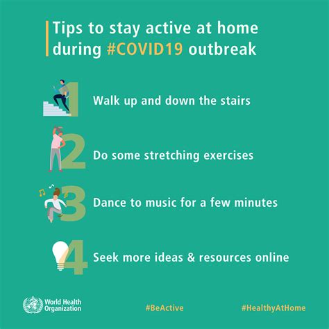 Tips to stay active at home | How to stay healthy, Health advice