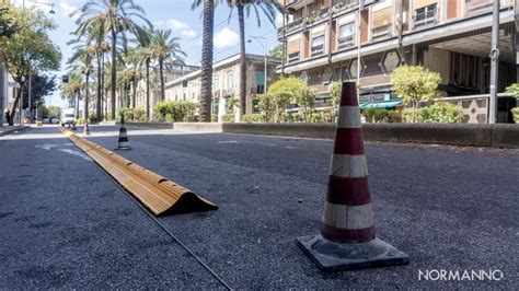 Pista Ciclabile A Messina In Arrivo Nuovi Cordoli Sul Viale San