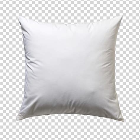 Premium Psd White Pillow Isolated On Transparent Background