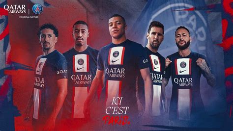 Paris Saint Germain Presentan La Nueva Camiseta Temporada 2022 2023