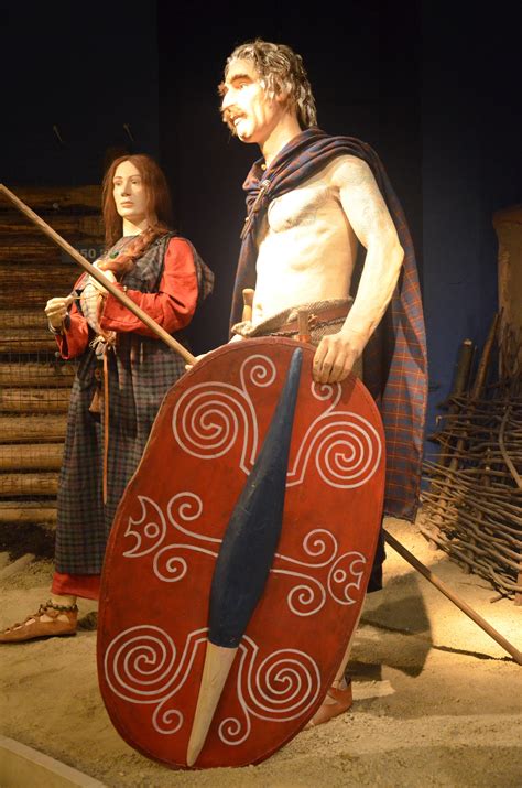 Museum Recreation Of Celtic Costume Of Przeworsk Culture 3rd Century