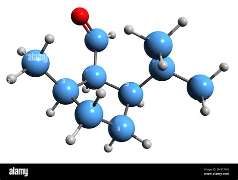 3d Image Of Photocitral A Skeletal Formula Molecular Chemical Structure Of Phytochemical