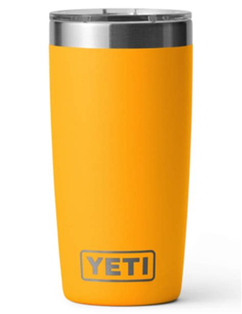 YETI Rambler 10oz Tumbler Alpine Yellow Lifestyle From Fat Buddha