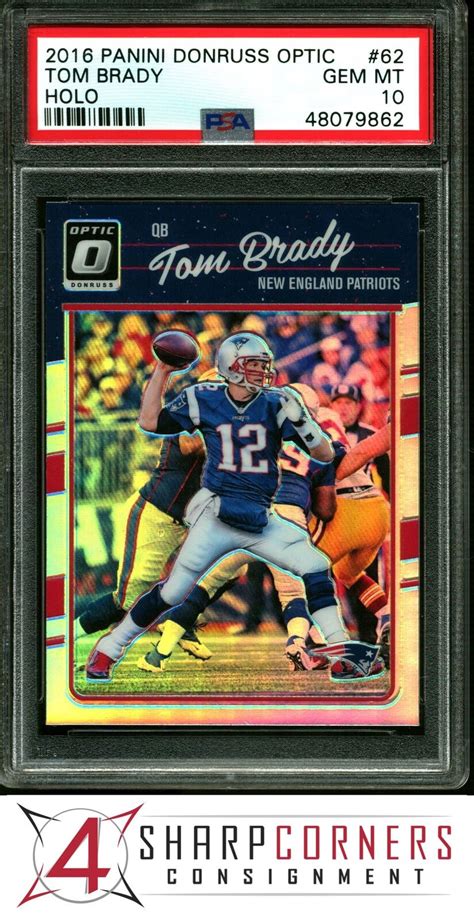 Tom Brady 2016 Optic Holo Price Guide Sports Card Investor