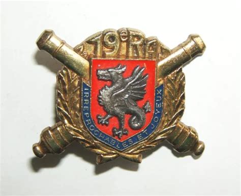 Insigne Regiment D Artillerie Delsart Eur Picclick Fr