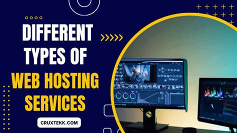 Different Types Of Web Hosting Services Explained Cruxtekk