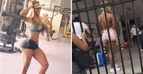 Fotos Da M E Fitness Que Foi Criticada Por Buscar O Filho Na