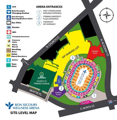 Parking And Ride Share Bon Secours Wellness Arena