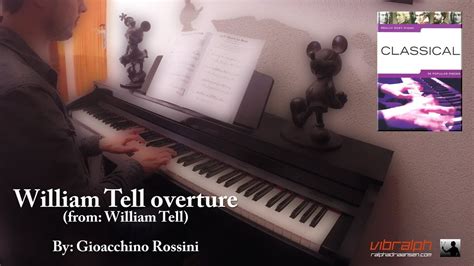 36 William Tell Overture Classical Really Easy Piano Youtube