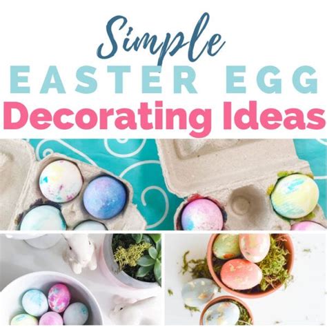 4 Simple Techniques To Colour Dye And Decorate Easter Eggs Diy Passion Easter Egg