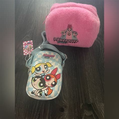 Cartoon Network | Bags | Nwt Powerpuff Girls Makeup Bag And Ohone ...