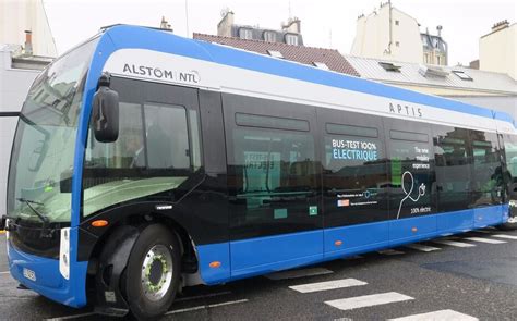 La Ratp Teste Le Bus électrique Dalstom Le Parisien