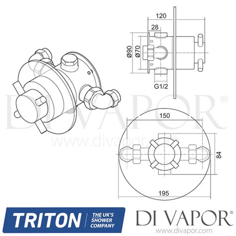 Triton Mersey Mini Sequential Built In Mixer Shower Spare Parts Tr Dv 417