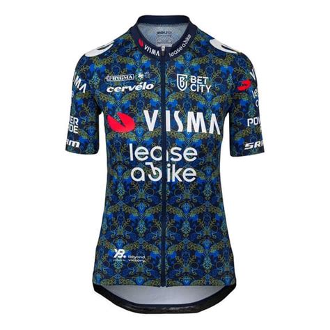 Maillot Team Visma Lease A Bike Tour De Francia 2024 Replica Manga