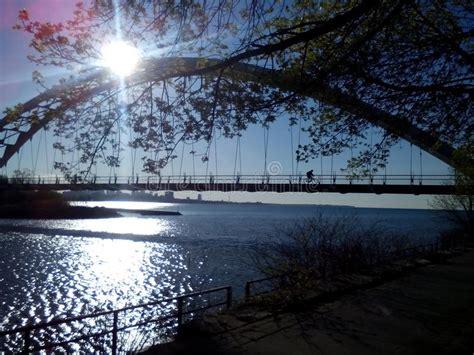 Toronto Waterfront Bicycle Trail #3 Stock Photo - Image of water, west ...