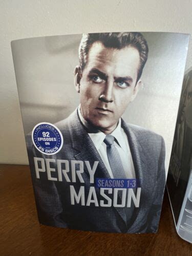 Perry Mason Seasons New Dvd Boxed Set Full Frame Mono Sound