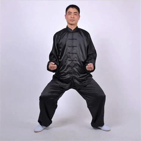 China Kung Fu Uniforms Long Sleeve Tai Chi Clothing South Korea Martial