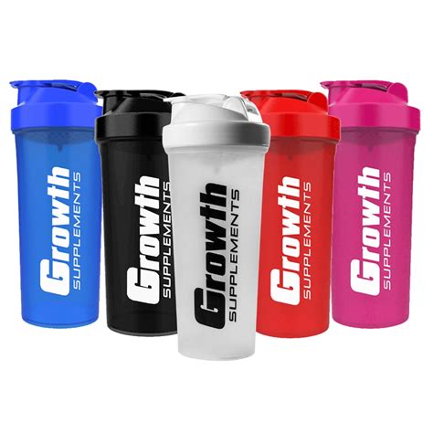 Coqueteleira Academia Garrafa Squeeze Ml Shaker Growth Shopee Brasil